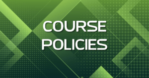 Golf Course Policies