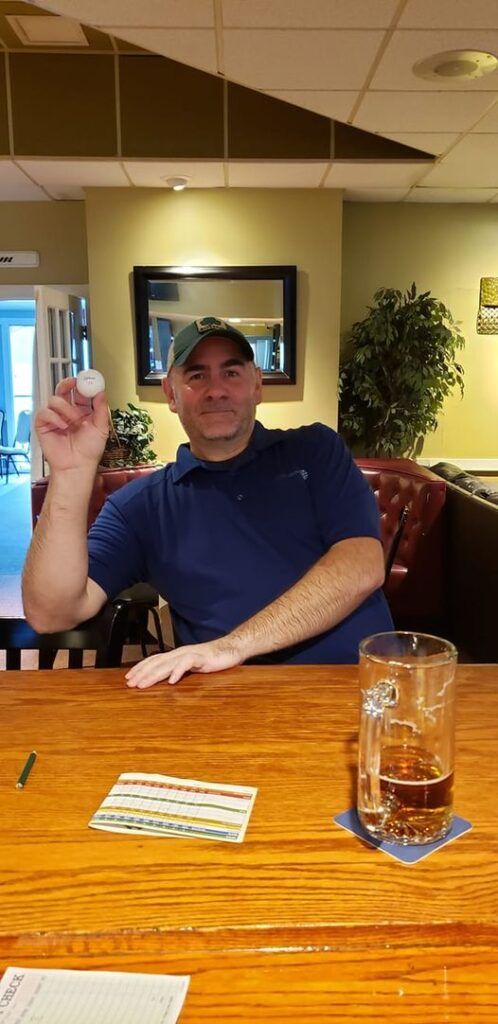 JEFF HILL Hole-in-one at Pine Ridge Country Club