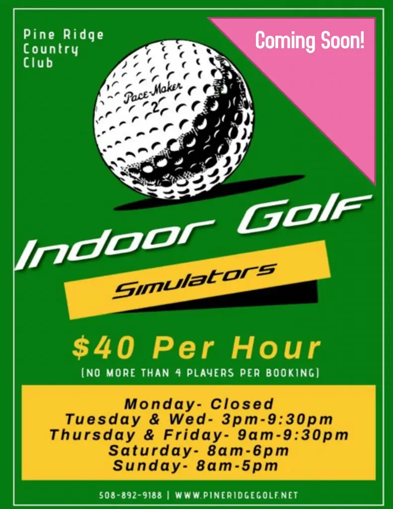 Golf Simulators COMING SOON!