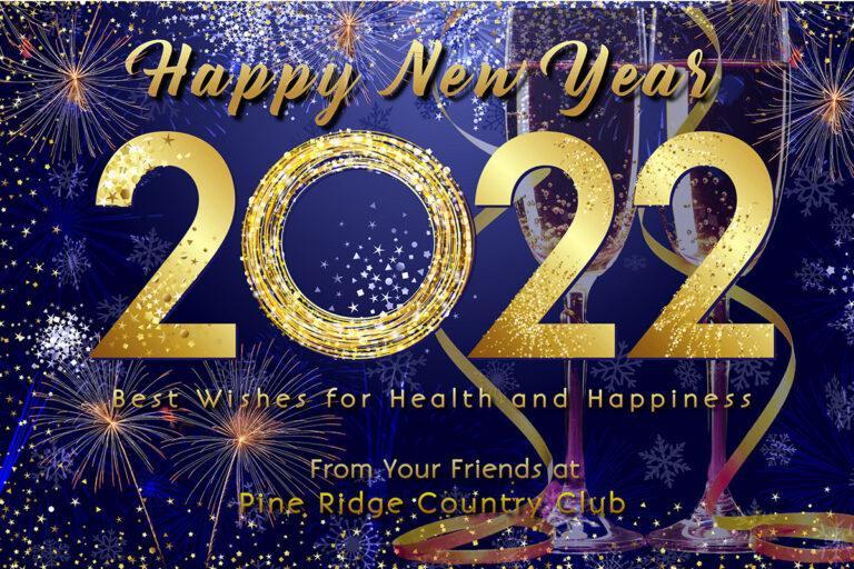 Happy New Year from Your Friends at Pine Ridge
