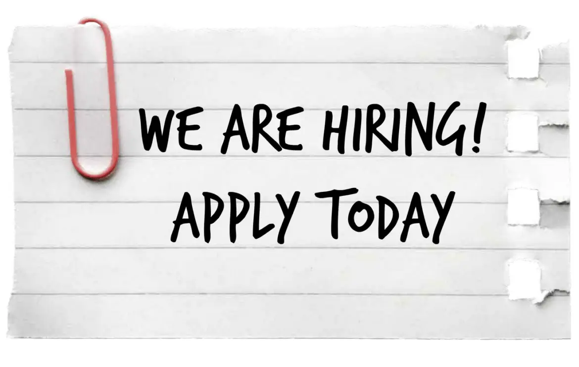 We're Hiring!