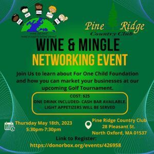 Golf Event Pine Ridge Country Club - For One Child Foundation Golf Outing, May 18, 2023