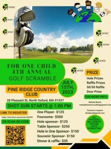 FOR ONE CHILD Annual Golf Scramble at Pine Ridge Country Club MA