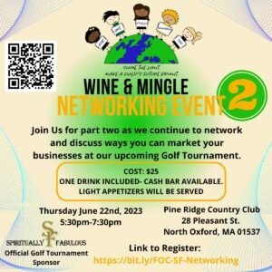 FOR ONE Foundation Wine & Mingle Networking Event at Pine Ridge Country Club