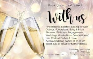 Host Your Event at Pine Ridge Country Club