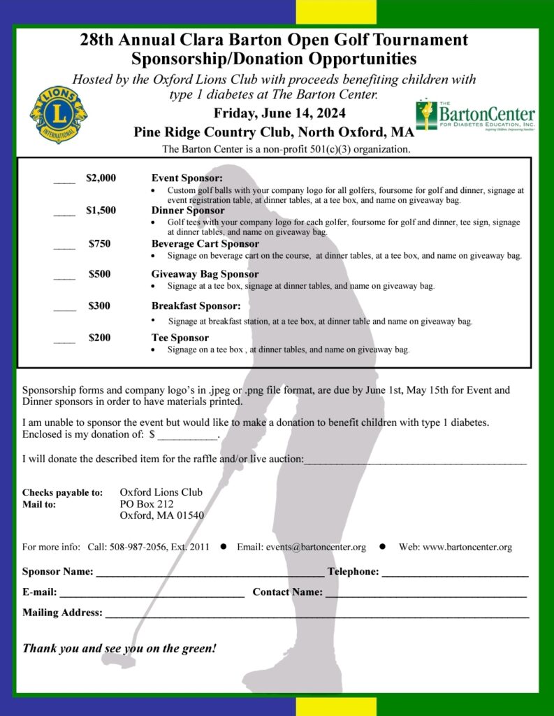 28th Annual Golf Tournament at Pine Ridge