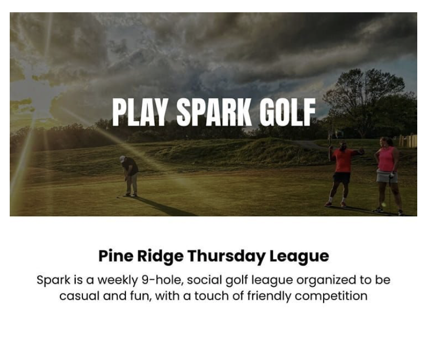 Spark Golf League at Pine Ridge