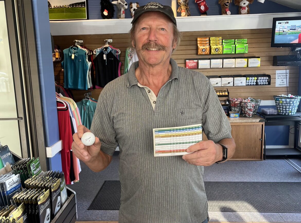 MIchael Saunders Hole-in-One at Pine Ridge Country Club