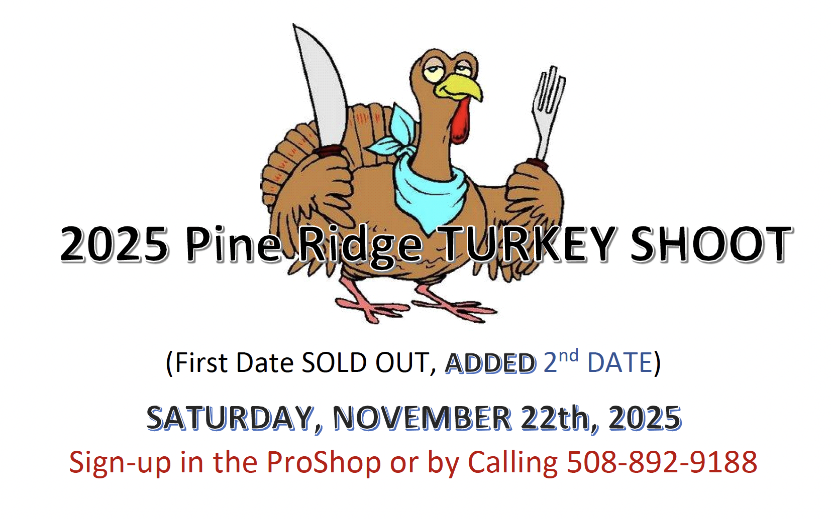 Pine Ridge Country Club 2025 2025 Day2 Turkey Shoot