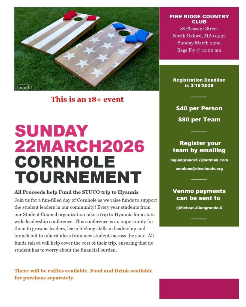 Cornhole Tournament Pine Ridge March 2026