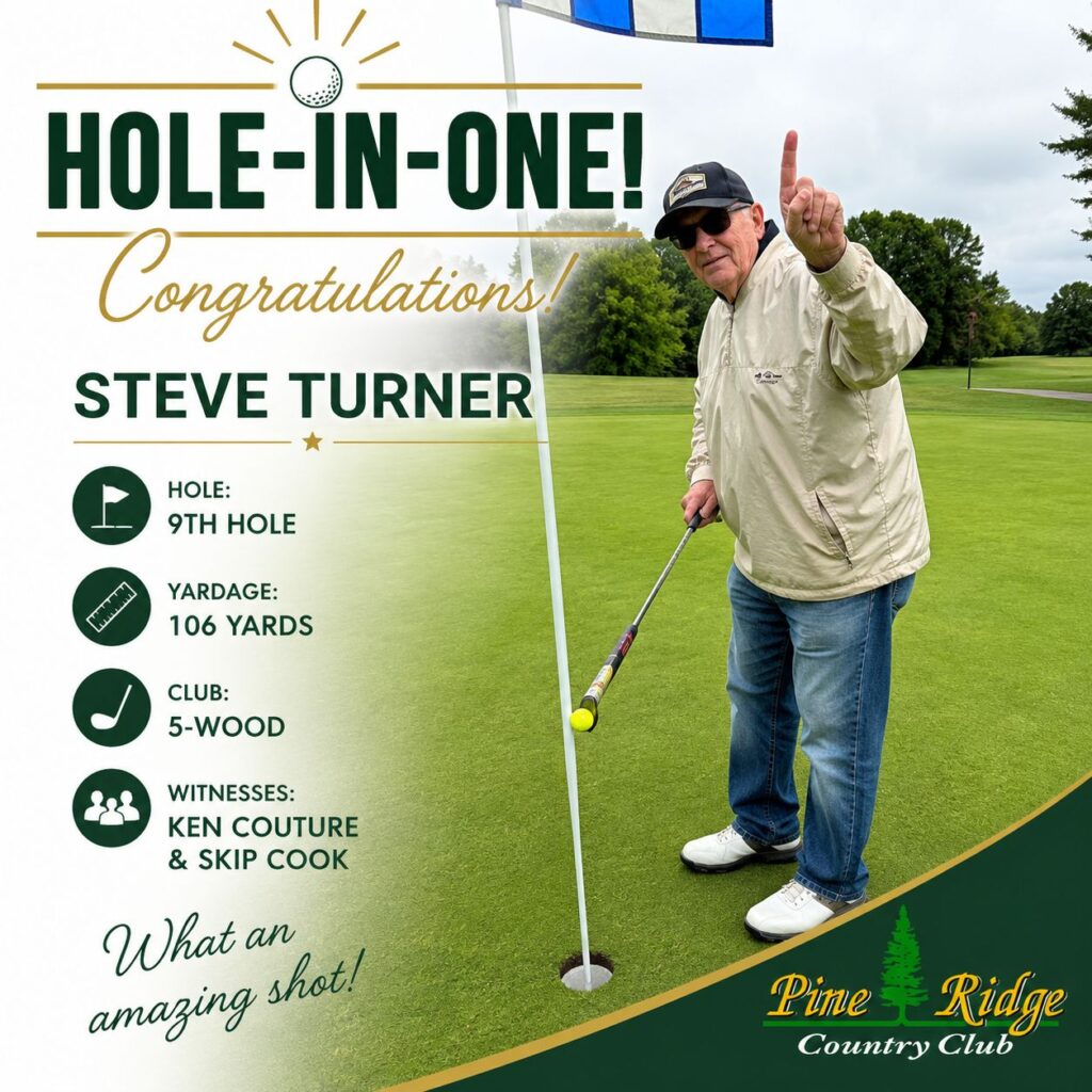 Steve Turner Hole-in-One at Pine Ridge Country Club
