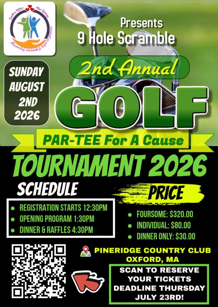 2nd Annual After The Storm 9 Hole Scramble, Sunday, August 2, 2026